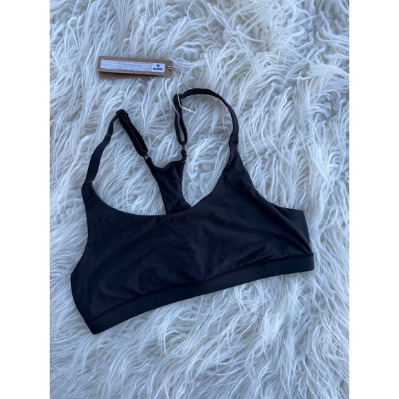 Skims Fits Everybody Racerback Bralette Onyx Size Small - Picture 2 of 6